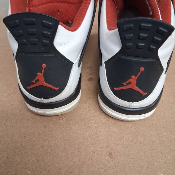 Air Jordan 4 Retro “Fire Red” (2012) White/Black-Red – Men’s Size 12.5 - Picture 2 of 6
